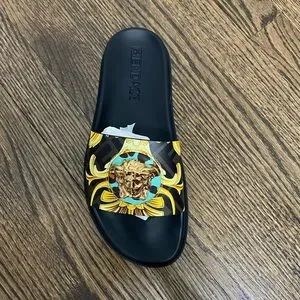 Fendi x Versace Fendace Baroque Medusa Men’s Slides Versace Men main image 4
